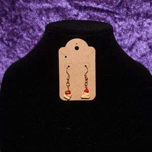 Boho Gold Handmade Crystal Earrings #11